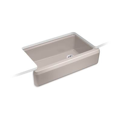 Kohler K-24564-TRF - Riverby 35-3/4'' Undermount Single-Bowl Farmhouse Workstation Kitchen Sink