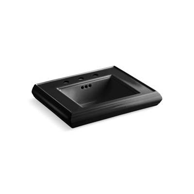 Kohler K-2239-8-7 - Memoirs Pedestal/Console Table Bathroom Sink Basin With 8'' Widespread Faucet Holes