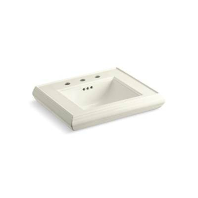 Kohler K-2239-8-96 - Memoirs Pedestal/Console Table Bathroom Sink Basin With 8'' Widespread Faucet Holes