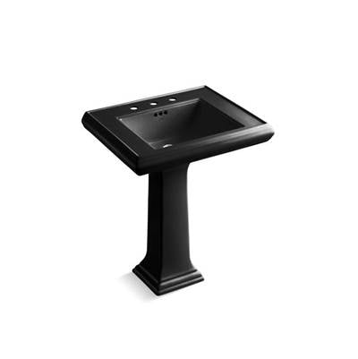 Kohler K-2258-8-7 - Memoirs Classic 27'' Pedestal Bathroom Sink With 8'' Widespread Faucet Holes