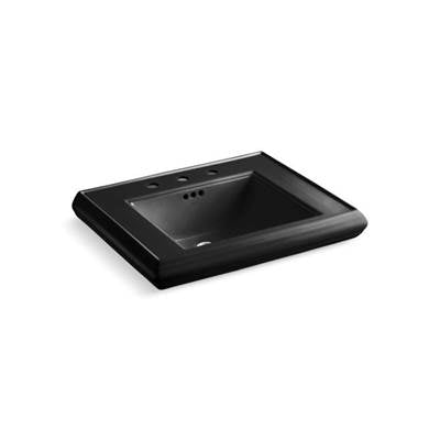 Kohler K-2259-8-7 - Memoirs Pedestal/Console Table Bathroom Sink Basin With 8'' Widespread Faucet Holes