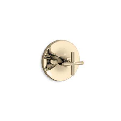 Kohler K-T14488-3-AF - Purist Mastershower Temperature Control Valve Trim With Cross Handle