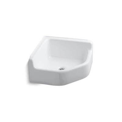 Kohler K-6710-0 - Whitbye Floor-Mount Corner Service Sink