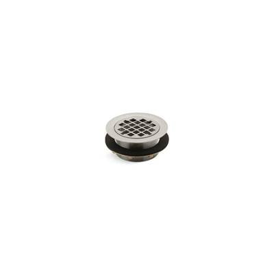 Kohler K-9132-BN - Round Shower Drain For Use With Plastic Pipe, Gasket Included