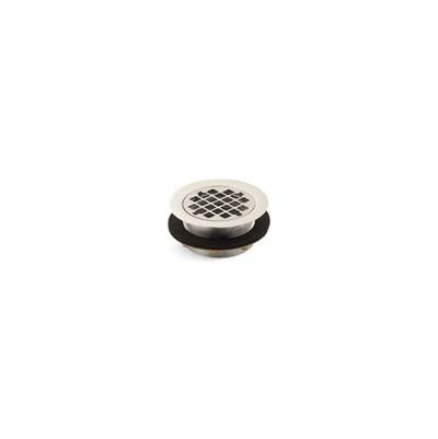 Kohler K-9132-SN - Round Shower Drain For Use With Plastic Pipe, Gasket Included