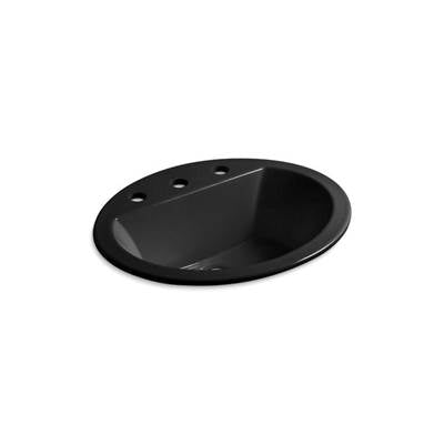 Kohler K-2699-8-7 - Bryant Oval Drop-In Bathroom Sink With 8'' Widespread Faucet Holes