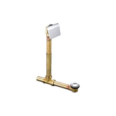 Kohler K-7148-AF-CP - Tea-For-Two 1-1/2'' Contoured Pop-Up Drain And Overflow For Above- Or Through-The-Floor Installation