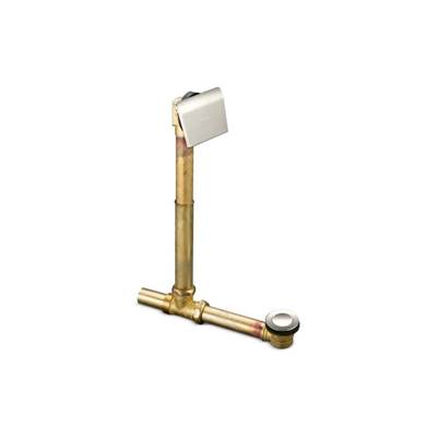 Kohler K-7148-AF-SN - Tea-For-Two 1-1/2'' Contoured Pop-Up Drain And Overflow For Above- Or Through-The-Floor Installation