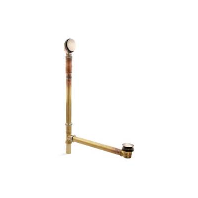 Kohler K-7265-BV - Clearflo Brass Toe Tap Bath Drain