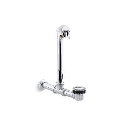 Kohler K-7104-CP - Iron Works Exposed Bath Drain For Above-The-Floor Installation