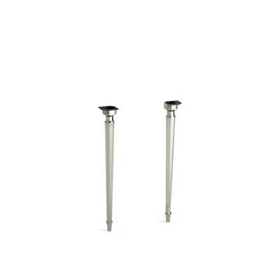 Kohler K-6839-SN - Kathryn Octagonal Tapered Brass Table Legs