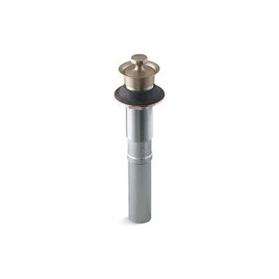 Kohler K-7127-BV - Bathroom Sink Drain With Non-Removable Metal Stopper And Without Overflow