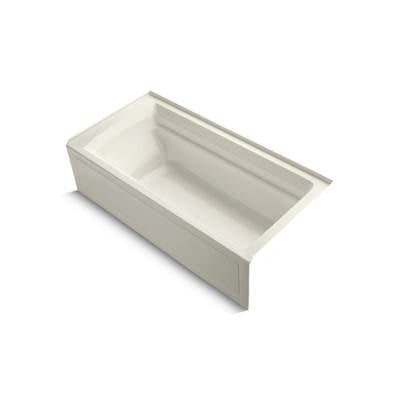 Kohler K-1125-RAW-96 - Archer 72'' X 36'' Alcove Bath With Bask Heated Surface, Integral Apron, And Right-Hand Drain
