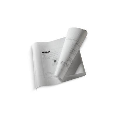Kohler K-814-NA - Underscore Undermount Installation Kit For K-5713/K-5714 Underscore Baths