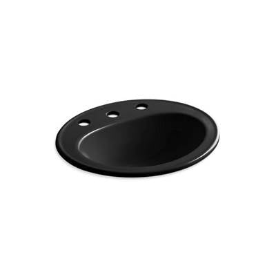 Kohler K-2196-8-7 - Pennington Drop-In Bathroom Sink With 8'' Widespread Faucet Holes