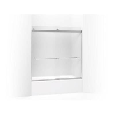 Kohler K-706006-D3-SH - Levity Sliding Bath Door, 59-3/4'' H X 56-5/8 - 59-5/8'' W, With 1/4'' Thick Frosted Glass