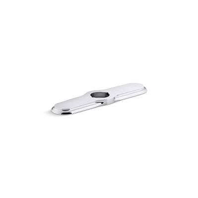 Kohler K-99272-CP - 3-Hole Kitchen Faucet Escutcheon