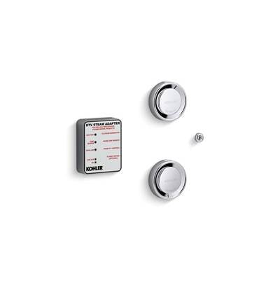 Kohler K-5549-K1-CP - Invigoration Series Dtv+E Tandem Steam Adapter Kit
