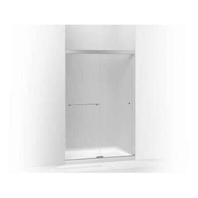 Kohler K-707106-D3-SHP - Revel Sliding Shower Door, 76'' H X 44-5/8 - 47-5/8'' W, With 5/16'' Thick Frosted Glass