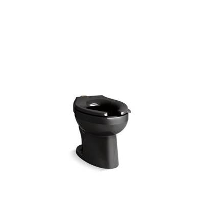 Kohler K-96053-7 - Wellcommee Ultra Floor-Mount Top Spud Flushometer Bowl