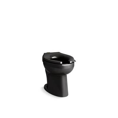 Kohler K-96057-7 - Highcliffe Ultra Floor-Mount Top Spud Flushometer Bowl
