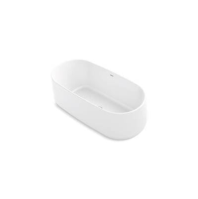 Kohler K-25985-0 - Ceric 65-1/4'' X 31-5/16'' Freestanding Bath With Center Toe-Tap Drain