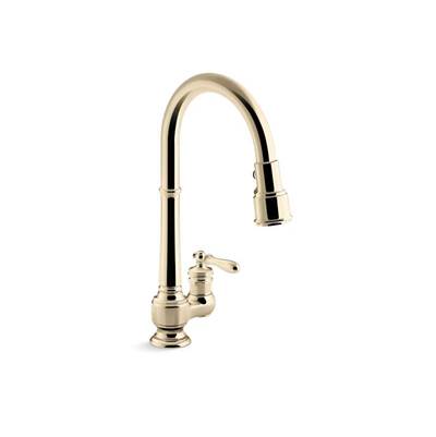 Kohler K-99260-AF - Artifacts Pull-Down Kitchen Sink Faucet With Three-Function Sprayhead