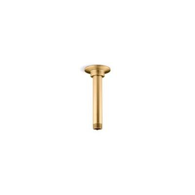 Kohler K-7394-2MB - 6'' Ceiling-Mount Single-Function Rainhead Arm And Flange