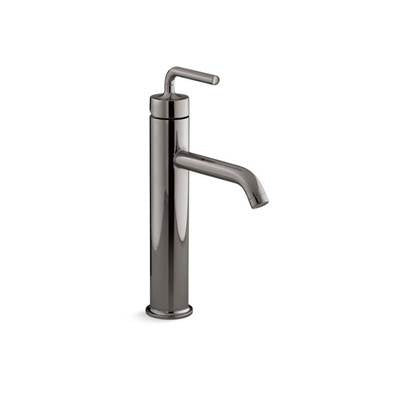 Kohler K-14404-4A-TT - Purist Tall Single-Handle Bathroom Sink Faucet With Lever Handle 1.2 Gpm