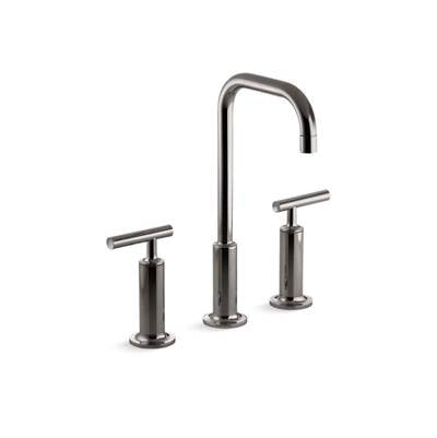 Kohler K-14408-4-TT - Purist Widespread Bathroom Sink Faucet With Lever Handles 1.2 Gpm