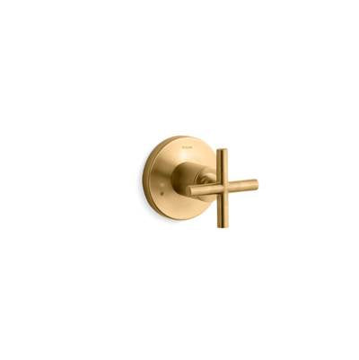 Kohler K-T14491-3-2MB - Purist Mastershower Transfer Valve Trim With Cross Handle