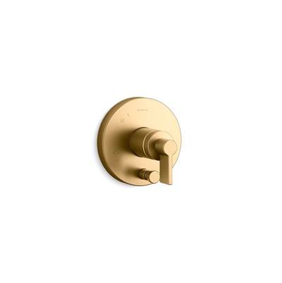 Kohler K-T78016-4-2MB - Components Rite-Temp Shower Valve Trim With Diverter And Lever Handle, Valve Not Included