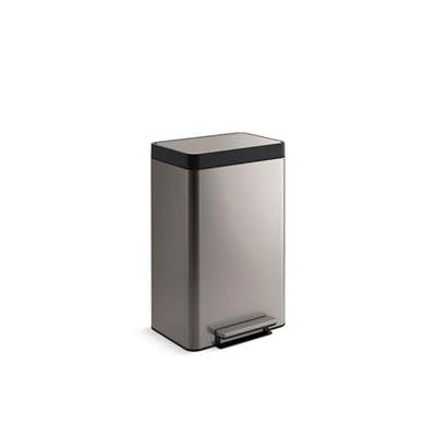 Kohler K-20956-ST - Dual-Compartment Step Trash Can