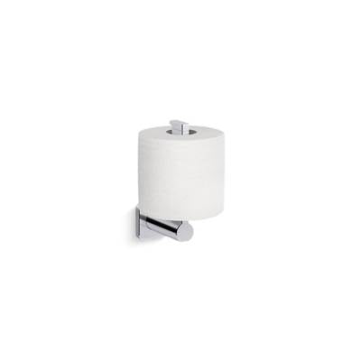 Kohler K-23527-CP - Parallel Vertical Toilet Paper Holder