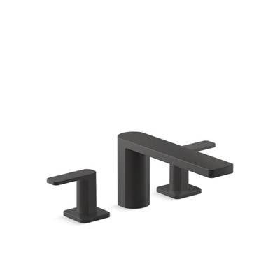 Kohler K-27121-4-BL - Parallel Two-Handle Deck-Mount Bath Faucet