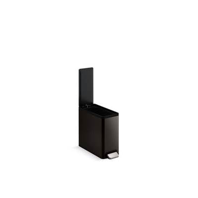 Kohler K-20957-BST - 2.5-Gallon Slim Step Trash Can