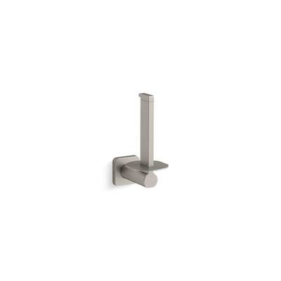 Kohler K-23527-BN - Parallel Vertical Toilet Paper Holder