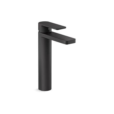 Kohler K-23475-4-BL - Parallel Tall Single-Handle Bathroom Sink Faucet, 1.2 Gpm