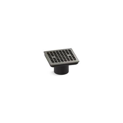 Kohler K-22665-BN - Clearflo Square Brass Tile-In Shower Drain (Drain Body Not Included)