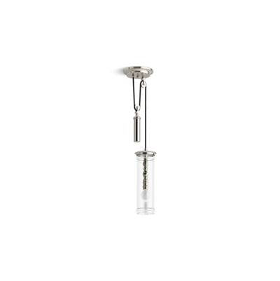 Kohler K-23340-PE01-SNL - Damask One-Light Adjustable Pendant