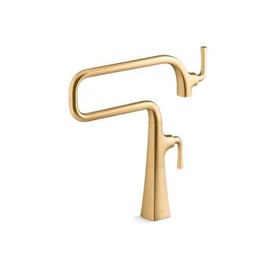 Kohler K-22067-2MB - Graze Deck-Mount Pot Filler