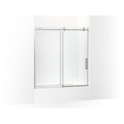 Kohler K-701694-L-BNK - Composed 62 In. H Sliding Bath Door With 3/8 In. - Thick Glass