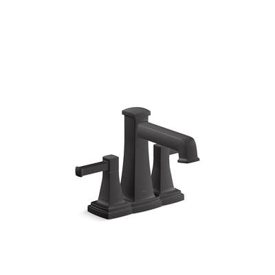 Kohler K-27398-4K-BL - Riff Centerset Bathroom Sink Faucet 1.0 Gpm