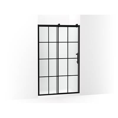 Kohler K-702254-10G80-BL - Rely 77 In. H Sliding Shower Door With 3/8 In.-Thick Glass