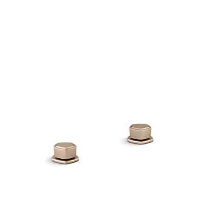Kohler K-27010-9-BV - Occasion Knob Bathroom Sink Faucet Handles