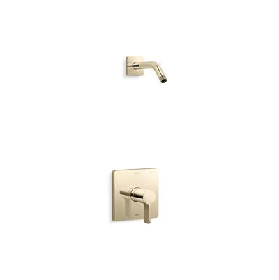 Kohler K-TLS23503-4-AF - Parallel Rite-Temp Shower Trim Kit Without Showerhead