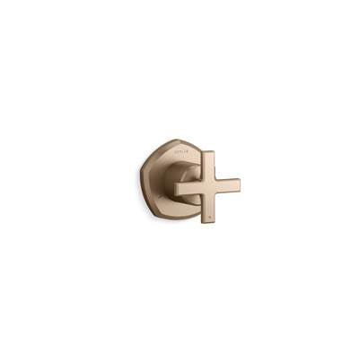 Kohler K-T27042-3-BV - Occasion Mastershower Transfer Valve Trim With Cross Handle