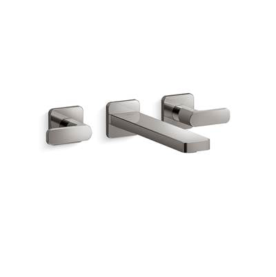 Kohler K-T27120-4-TT - Parallel Wall-Mount Bathroom Sink Faucet Trim 1.2 Gpm