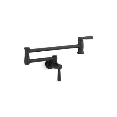 Kohler K-35744-BL - Wall-Mount Pot Filler