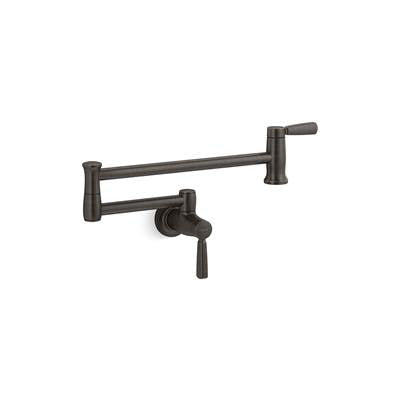 Kohler K-35744-2BZ - Wall-Mount Pot Filler